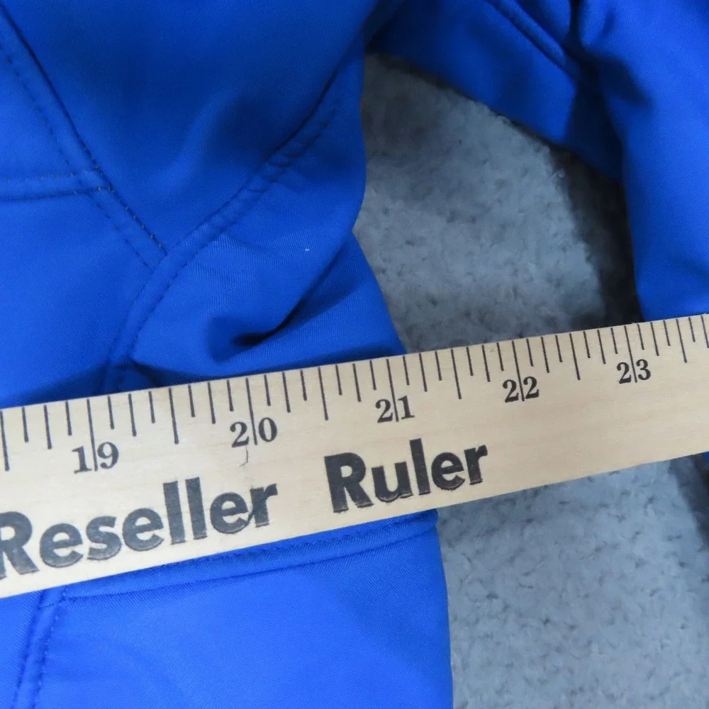 The‎ North Face Windstopper Softshell Jacket Blue Full Zip Fleece Lined Large
